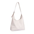 thumbnail image 2 of Gustave Slouchy Hobo Shoulder Bag for Women Soft PU Leather Everyday Tote Handbag Crossbody Purse with Adjustable Strap for Work Travel - White, 2 of 7