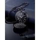 thumbnail image 2 of Smooth Quartz Pocket Watch With Steel Chain, 2 of 5