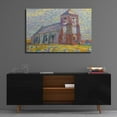 thumbnail image 4 of Epic Art 'Church In Zoutelande-1909' by Piet Mondrian, Acrylic Glass Wall Art, 36"x24", 4 of 8