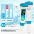 thumbnail image 7 of Zeiwohndc Salinity Conductivity Temperature Meter ABS for Fish Tanks & Swimming Pools, 7 of 7