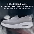 thumbnail image 3 of Peinaina Sneakers, Women's Slip-On Walking Sneakers with Air Cushion, Orthopedic Arch Support, Wide Fit, 3 of 6