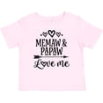 thumbnail image 3 of Inktastic Memaw and Papaw Love Me Girls Baby T-Shirt, 3 of 5