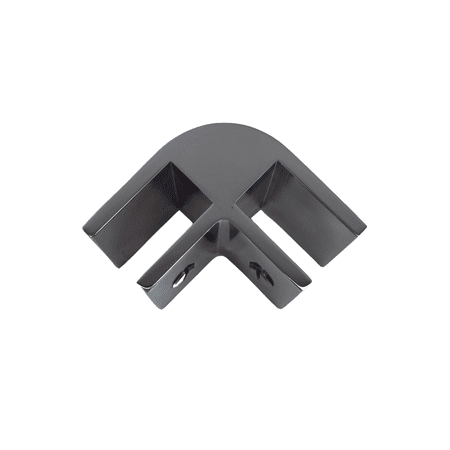 

CRL E212A Chrome Two-Way 90 Degree Standard Connector for 1/2 Glass