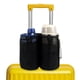 thumbnail image 5 of Cateissary Portavasos para equipaje de viaje, bolsa para bebidas, organizador de maletas que ahorra espacio Almacenamiento y organización del hogar, 5 of 6