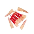 thumbnail image 1 of Advancent 10 piezas de uñas postizas, juguete para uñas, mano de obra fina, superficie lisa, accesorio de Cosplay, entretenimiento, suministros Kits de decoración para fiestas, 1 of 6