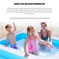 thumbnail image 4 of Bañera De Bebé Azul De Gran Tamaño, Lavabo Inflable De Doble Capa Para Bebé, Piscina Inflable, Mesa De Arena Para Bebé, Bañera Inflable Para Niños Para Actividades De Juegos Acuáticos Scienceny HA026563-02, 4 of 7