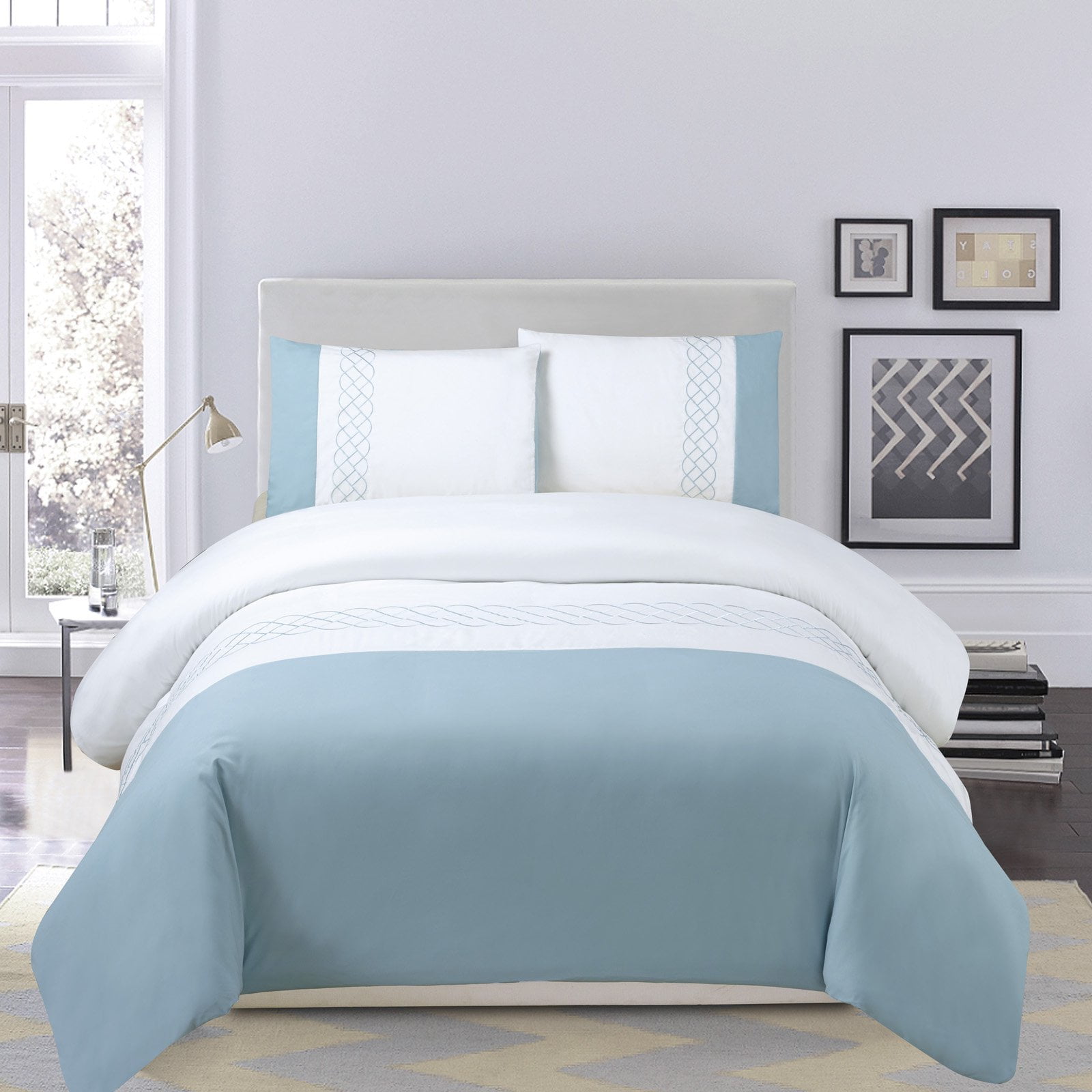 Scarlett 3 Piece Duvet Set By Duck River Textile Walmart Com Walmart Com