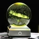 thumbnail image 4 of Paquete de 2 a 3 bolas de cristal, sistema solar transparente, decoración para el hogar y la oficina, regalo 2 piezas Zulema Bola de cristal, 4 of 8