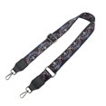 thumbnail image 1 of Ofertas Únicas 1 Pc Correa de Mano de Gancho Negra con Patrón de Flores para Citas de Nylon PU Negro, 1 of 4