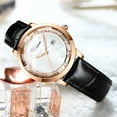 thumbnail image 5 of CHENXI Luxury Fashion Women Crystal Watches Rose Gold Waterproof Quartz Watch Ladies Leather Bracelet Wristwatch Montre Femme, 5 of 7