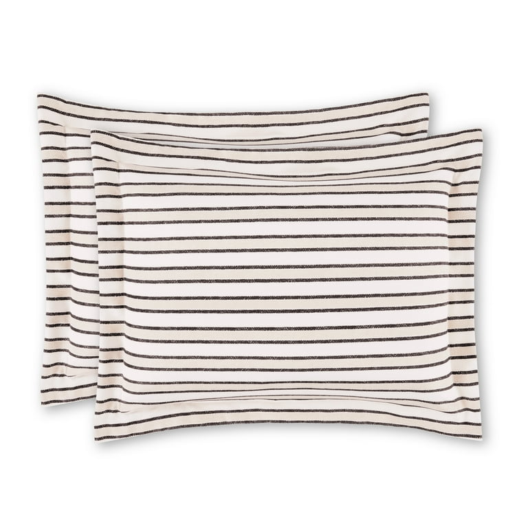 Eleven-Piece Reversible Full Bed Set, Tan and Black photo 8