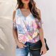 thumbnail image 2 of Camisetas sin mangas para mujer, camisas de moda de verano, blusa informal de manga corta con cuello en V, camisetas estampadas Pompotops  hkajfhjk468068, 2 of 5