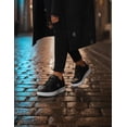 thumbnail image 3 of Tenis Para Mujer Charly® Urbano Casual Jeans Moda Negro negro 24.5, 3 of 8