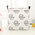 thumbnail image 3 of Laundry Basket Storage Case Sundries Box Multipurpose Exquisite Fine Size Long-lasting Laundry Basket Workmanship Long-lasting Cube Folding Kids Lion Pattern, 3 of 8
