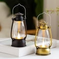 thumbnail image 3 of Vintage Horse Lamp for Valentine's Day, Portable LED Electronic Candle with Realistic Flickering Flame, Romantic Tabletop Night Light for Date Night, Bedroom Decor, Flameless and Safe, 3 of 7