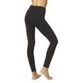 thumbnail image 2 of Hue Women's Ultra Legging with Wide Waistband - Medium - Black, 2 of 5