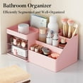 thumbnail image 6 of Makeup Organizer Cosmetic Desk Storage Container With Drawers Makeup Organizers For Dressing Table Countertop Bathroom Counter Vanity Holder For Brushes Beauty Products Lipstick, 6 of 7
