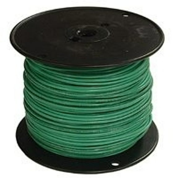 Southwire 12GRN-STRX500 Stranded Building Wire 12 AWG 500 ft L Green Nylon Sheath