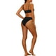 thumbnail image 3 of Conjuntos de bikini de 2 piezas para mujer, con tirantes ajustables, ropa de baño deportiva, trajes de baño, negro S, 3 of 5