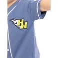 thumbnail image 4 of Hot Wheels Toddler Button Down Baseball Jersey with Short Sleeves, Sizes 12M-5T, 4 of 8