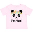 thumbnail image 3 of Inktastic 2nd Birthday Panda Face 2 Year Old Girl Girls Baby T-Shirt, 3 of 5
