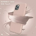 thumbnail image 4 of Entronix Funda de Silicona para iPhone 11 Pro, Suave Al Tacto, Antiarañazos y Antigolpes, Color Rosa, 4 of 5