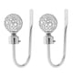 thumbnail image 5 of 2 ganchos decorativos para sujetar cortinas de estilo nórdico ahuecados Plata, 5 of 9