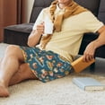 thumbnail image 5 of Rocae Beach Dog for Men's Soft Sleep Pajama Shorts, Waistband and Pockets-3X-Large, 5 of 6
