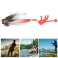 thumbnail image 4 of Leurre de Pêche, Équipement de Pêche Simulé Appât de Pêche en Résine avec Double Hameçon Triple pour Attirer les Poissons, 4 of 7