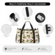 thumbnail image 4 of Easygdp Sunflowers Leaves And Birds Bolsa de Gimnasio, Bolsa de Viaje Duffel, Bolsa de Fin de Semana con Compartimentos, Bolsa de Mano para Noche, 4 of 7
