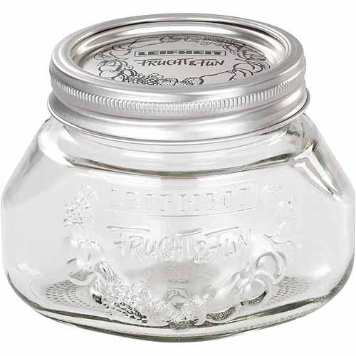 Wide Mouth Mason Jars Flour or Sweets Perfect for Storing Coffee 8 Labels & 1 Chalk Mark Sugar OAMCEG 6-Piece 17oz Airtight Glass Preserving Jars with Leak Proof Rubber Gasket and Clip Top Lids
