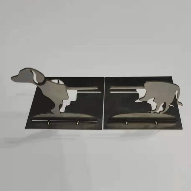 Deeceymbur Dachshund Shape BBQ Grill Rack Hot Dog Holder Outdoor Barbecue Accessory Sausage Cooking Tool for Grill Camping Cookout