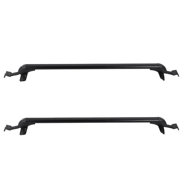 Barras Transversales De Techo De Aluminio Del Coche, Diseño De La Cerradura De La Aleación De La Aviación, Ajuste Universal, Gestión De La Carga