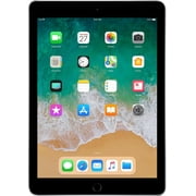 Restored Apple iPad 6 9.7"" Tablet, 2018, 32GB, Wi-Fi only, Space Gray (Refurbished)