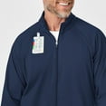 thumbnail image 6 of Wink Knits and Layers Men's Fleece Full Zip Jacket, Navy, XS, 6 of 9
