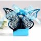 thumbnail image 1 of Cajas de papel con forma de mariposa recortadas con láser en color rosa para bombones y bodas, 50 unidades, 1 of 6