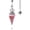 Strawberry Quartz, variant on Energy Healing Chakra Orgone Pendulum for Dowsing Divination Pointed Natural Chips Crystal Stone Pendant Yoga Meditation Pendulo