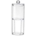 thumbnail image 1 of Cotton Swab Dispenser Cotton Swab Holder Plastic Cotton Swab Holder Clear Cotton Swab Acrylic Container, 1 of 5