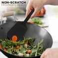 thumbnail image 4 of Kitchen Utensil set - 24 Nylon Stainless Steel Cooking Supplies - Non-Stick and Heat Resistant Cookware set - New Chef's Kitchen Gadget Tools Collection - Best for Pots and Pans - Great Holiday Gift, 4 of 7
