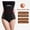 Black, variant on HUPOM Pregnancy Underwear For Women Girls Underwear High Waist Casual Tie Elastic Waist Black XL