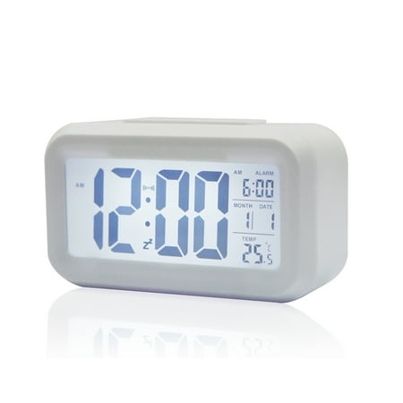 HDE Digital Alarm Clock with Extra Large LCD Backlit Display On Sale