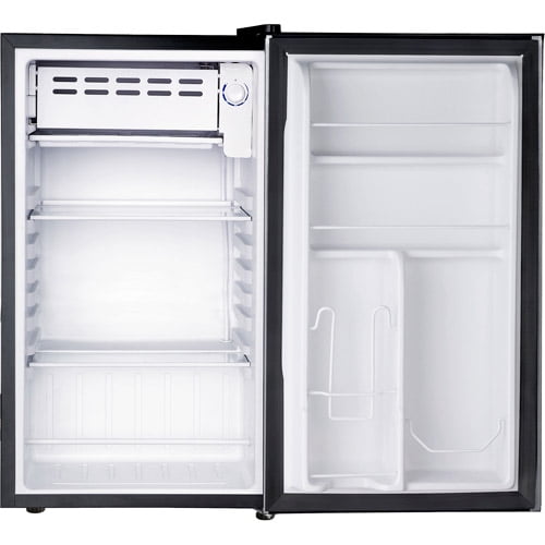 Igloo 3.2 Cu Ft Mini Fridge Compact Refrigerator/Freezer, Platinum