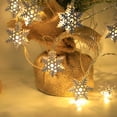 thumbnail image 1 of AYktou Christmas Decorations,Led Lights,Christmas Lights,Fairy Lights,Christmas Tree Lights LED Christmas Iron Christmas Mixed Decoration Light Strip Advent Strip, 1 of 3