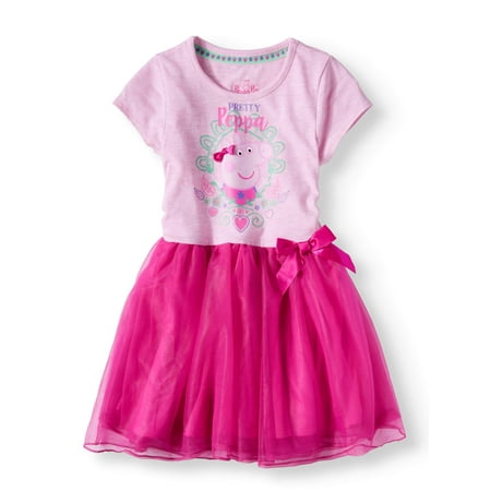 Short Sleeve Tutu - Short Sleeve Tutu Dress (Little Girls)
