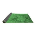 thumbnail image 2 of Ahgly Company Indoor Round Oriental Emerald Green Industrial Area Rugs, 6' Round, 2 of 4