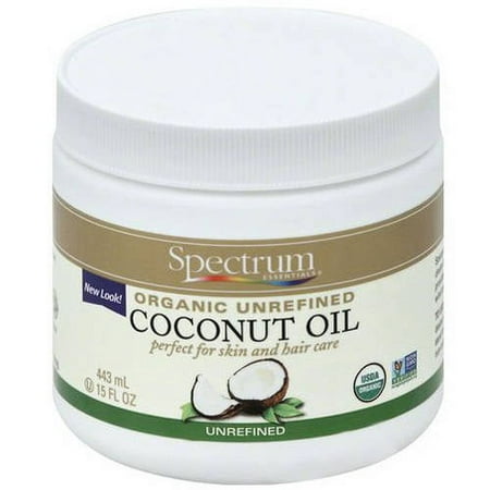 Spectrum Essential Oil Coconut Unrefined Organic, 15 OZ