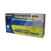 Mckesson Nitrile 911 Ec Nitrile Exam Gloves, Powderfree,Nonsterile, Largecase Of 100