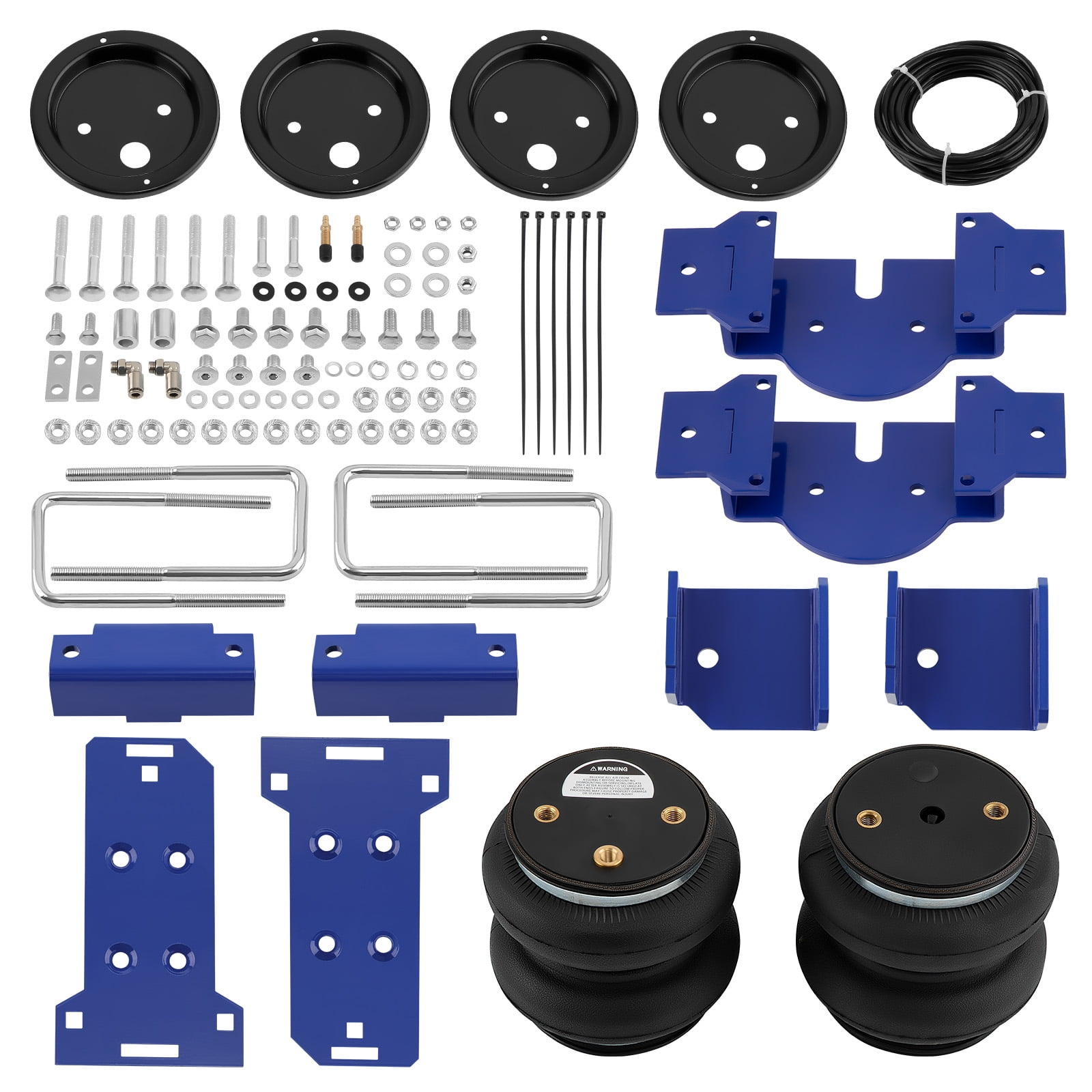 Maxpeedingrods Rear Air Helper Spring Suspension Leveling Kit fit