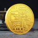 thumbnail image 4 of Moneda coleccionable de Bitcoin Moneda de Coleccionista Conmemorativa Chapada en 40 Mm Chapada en Oro Magideal Moneda coleccionable de Bitcoin, 4 of 5