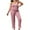 Pink, variant on Lindreshi Womens Plus Size Pajamas Sets Women's Summer Elastic Thin Quarter Thin Style Casual Pajamas Loose Size Pants Oversized Pajamas Pendulous Cool Lace Camisole Home Furnishing